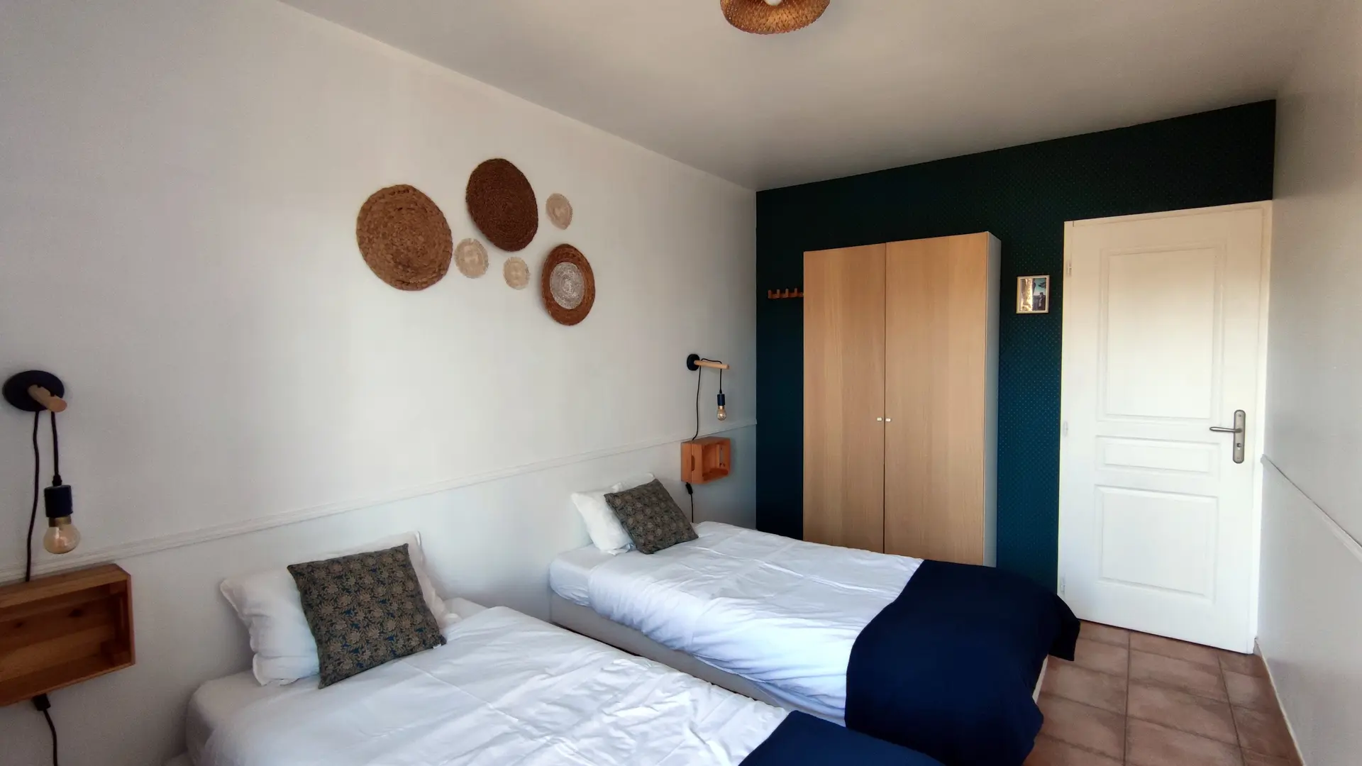 Chambre lits jumeaux