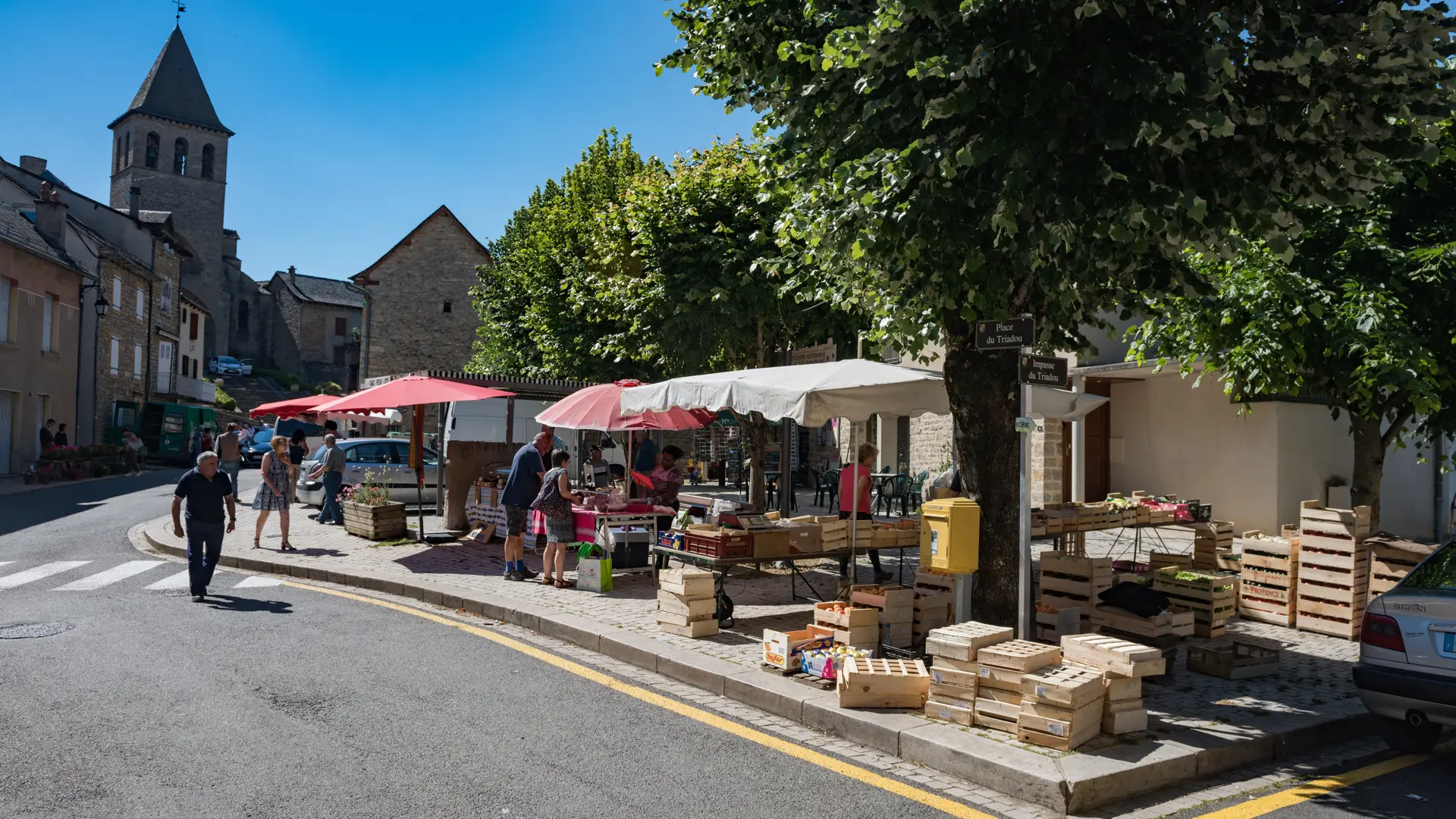 Le village de Chanac