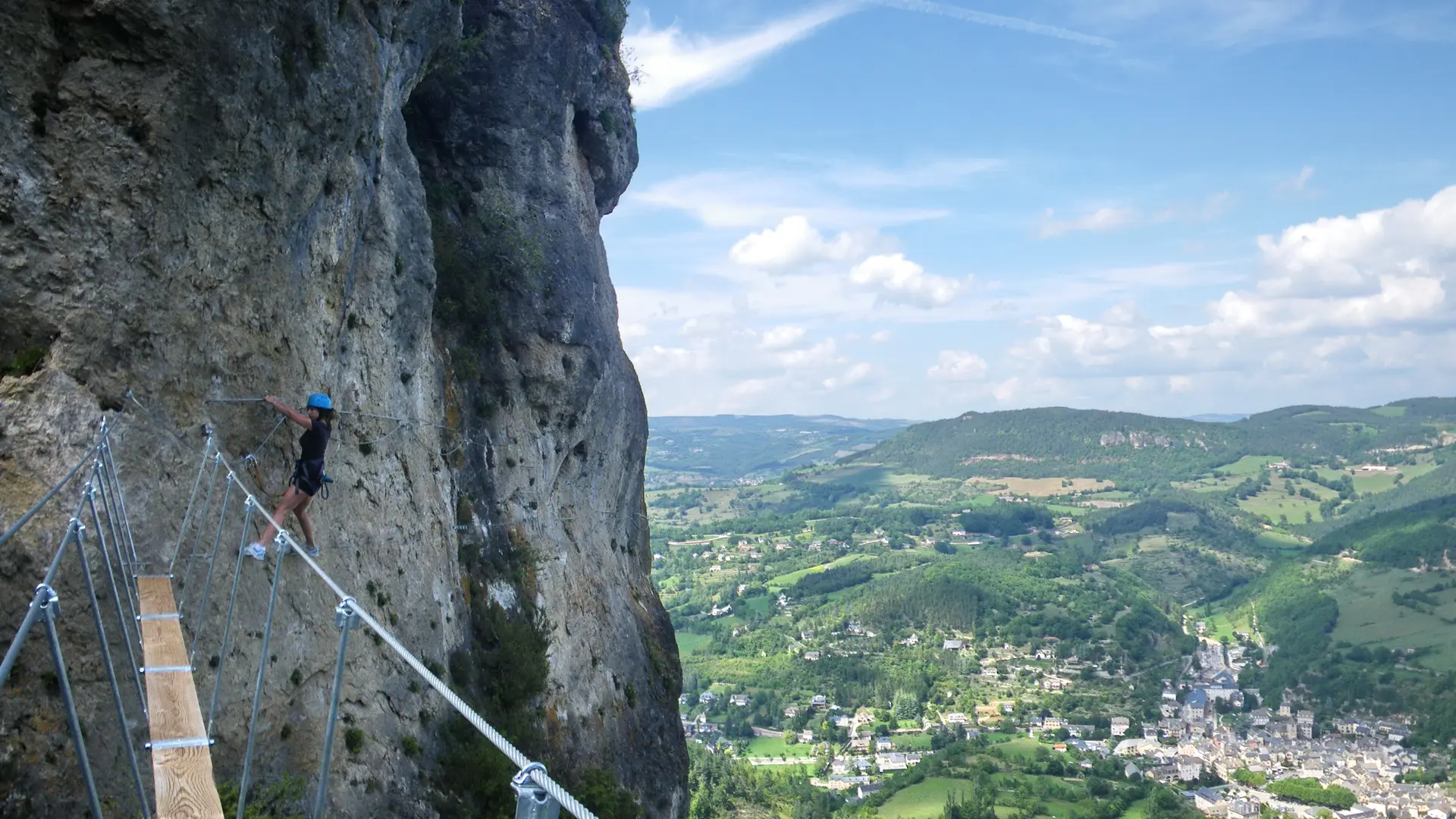 Via ferrata au rocher de Roqueprins_2