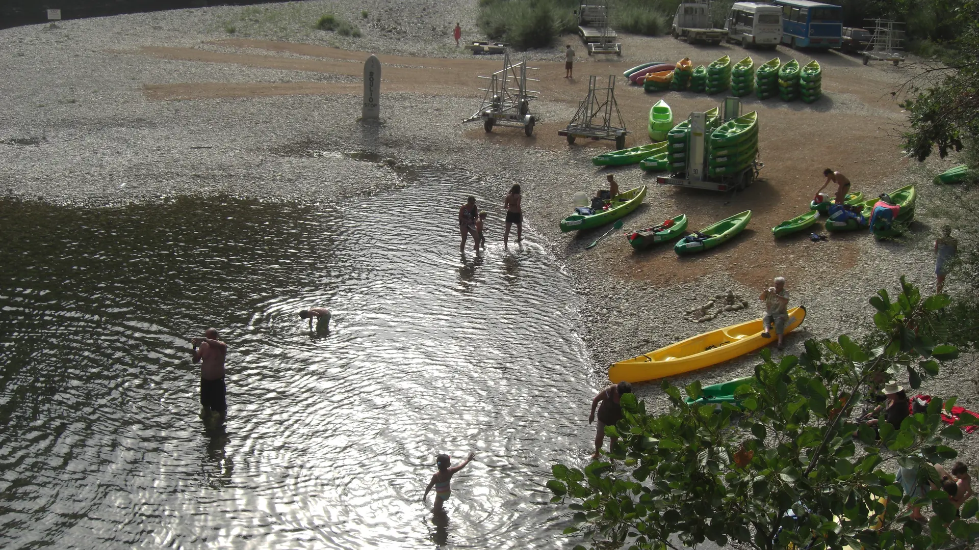 Plage Cirque des Baumes
