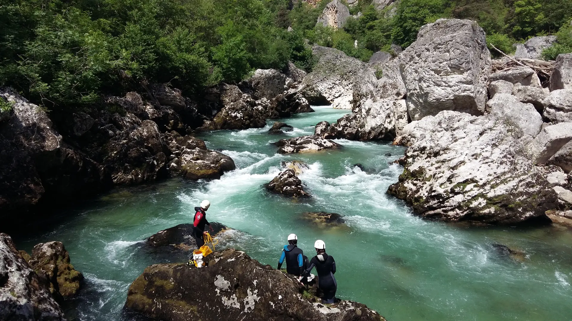 Rando aquatique - nage en eaux vive