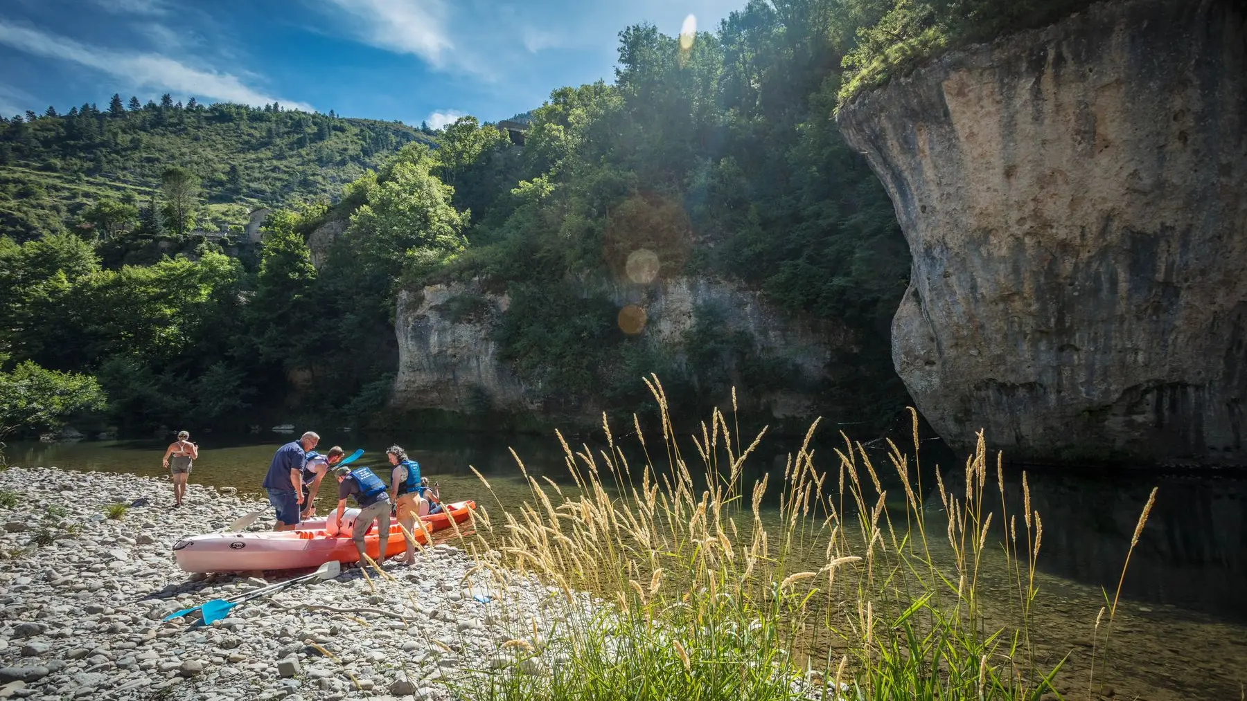 Canoë Blanc - Moulin de La Malène