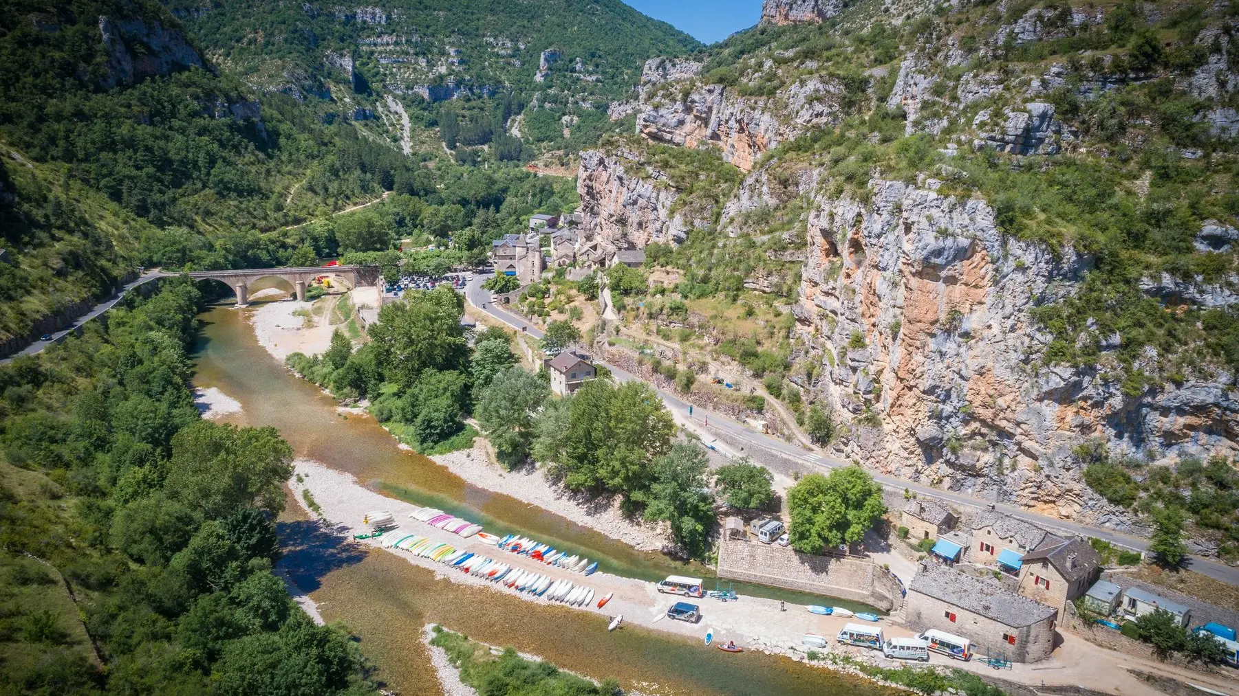 Canoë Blanc - Moulin de La Malène
