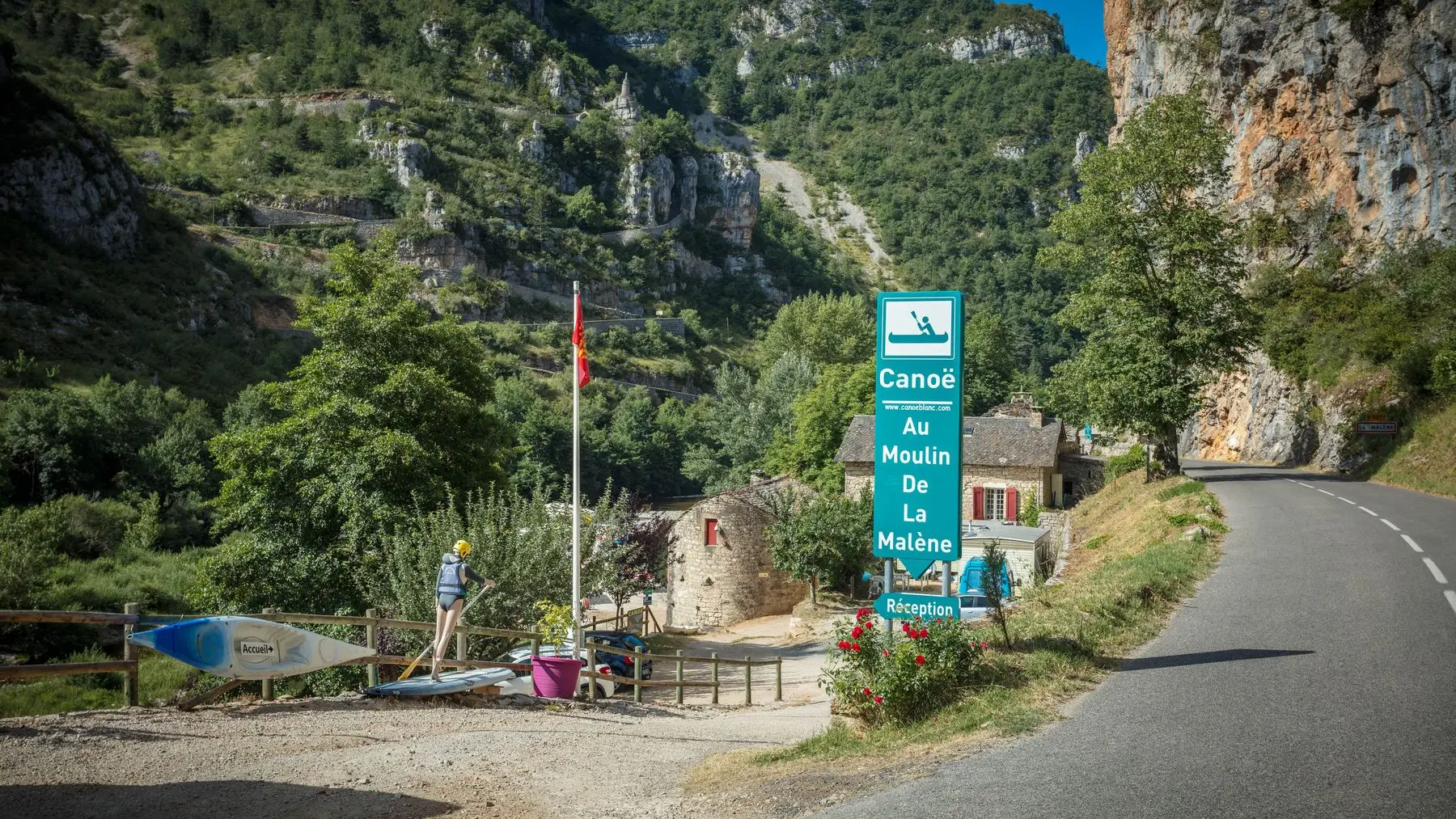 Canoë Blanc - Moulin de La Malène