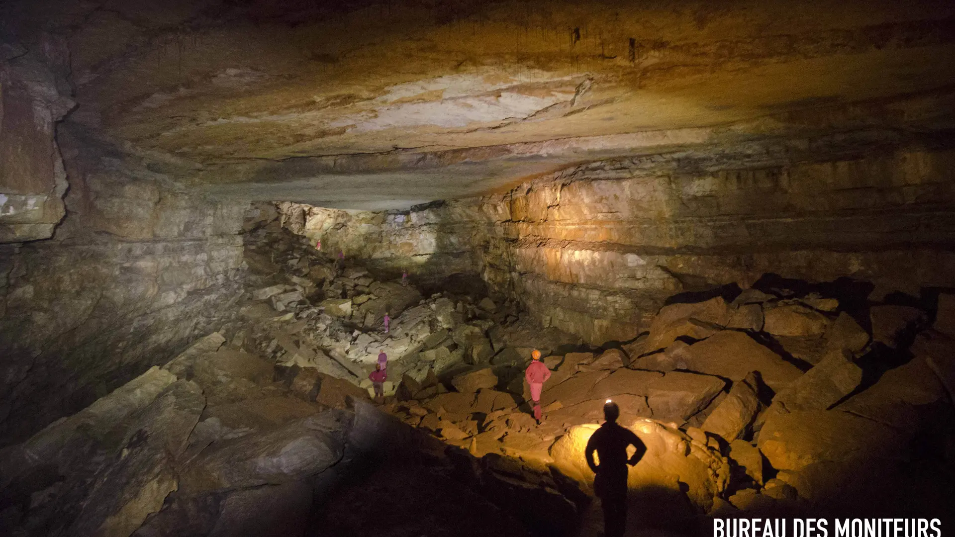 Spéléo Spéléologie - Castelbouc -  La grande salle