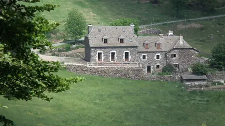Vue coté terrasse de la Chambre d'hôte