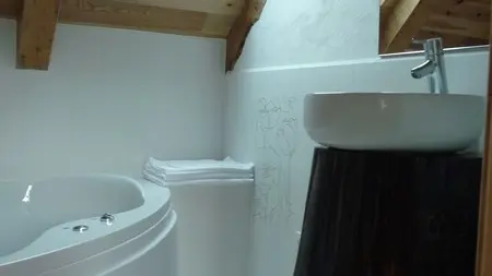 Salle de bain  Coeur de chêne