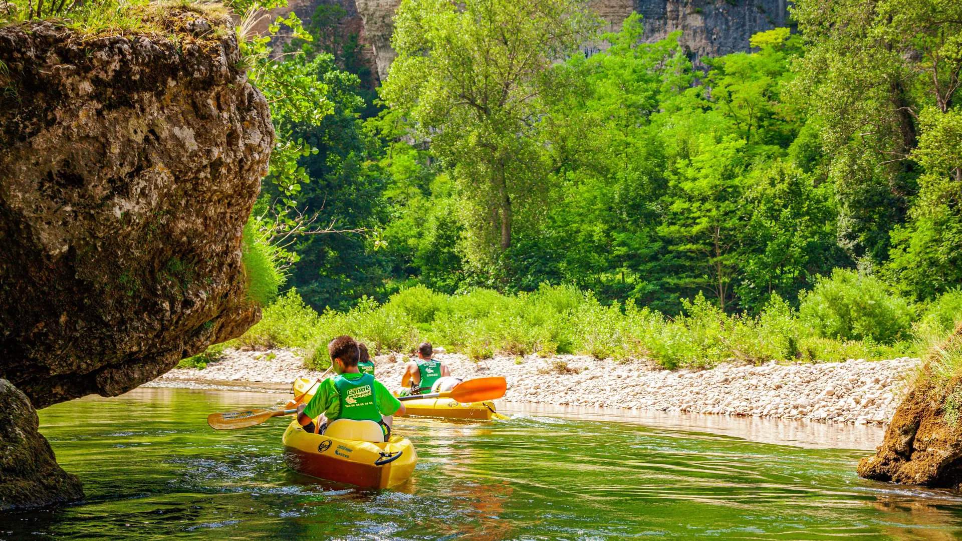 Canoë Méjean - Ste Enimie