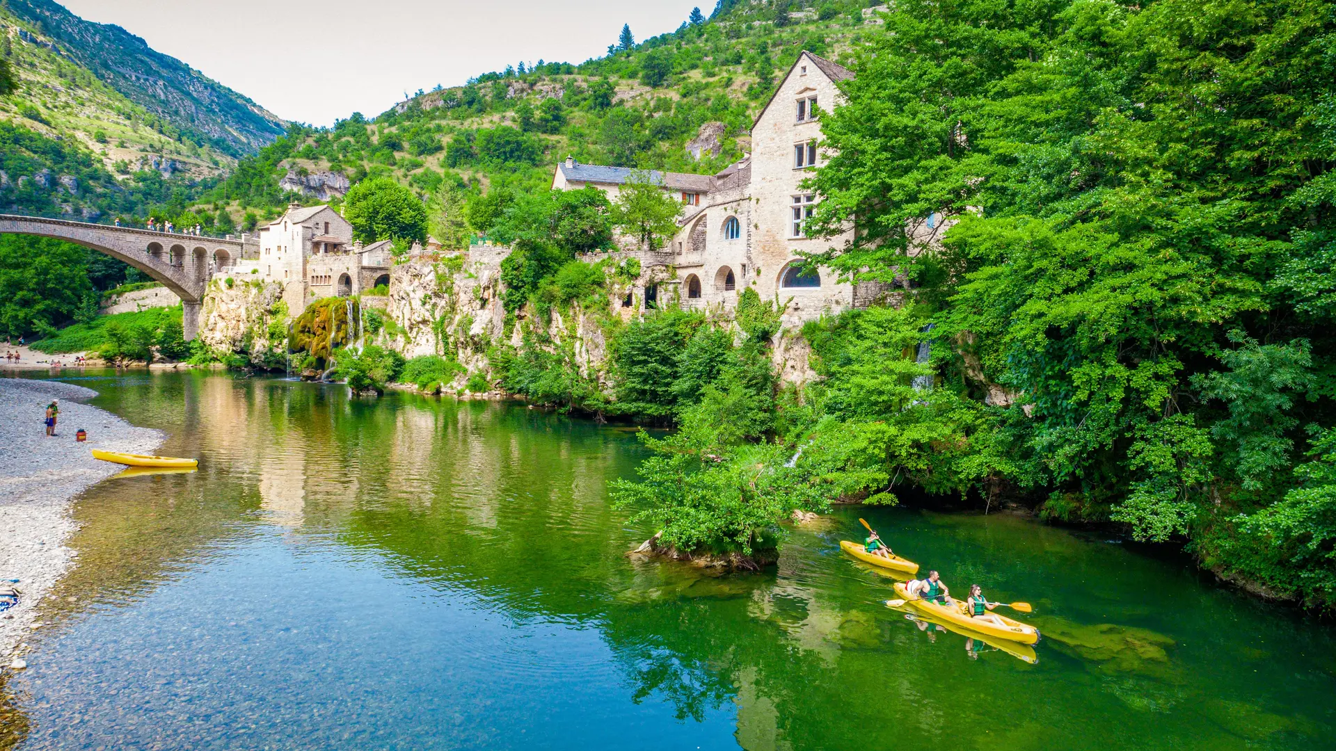 Canoe Méjean - Ste Enimie