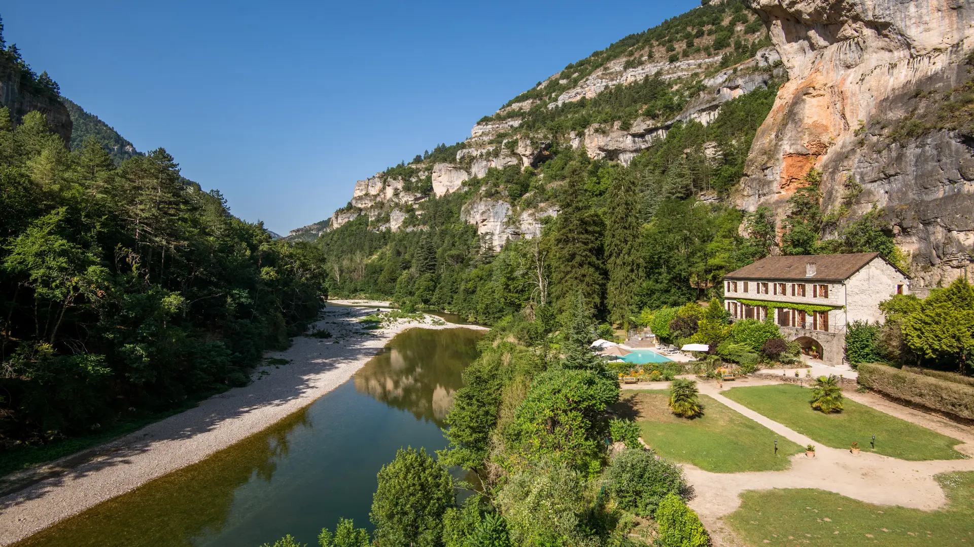 Vue sur les Gorges du Tarn