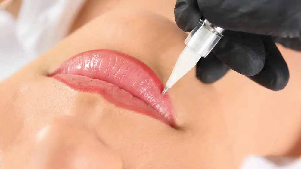 Contour des lèvres