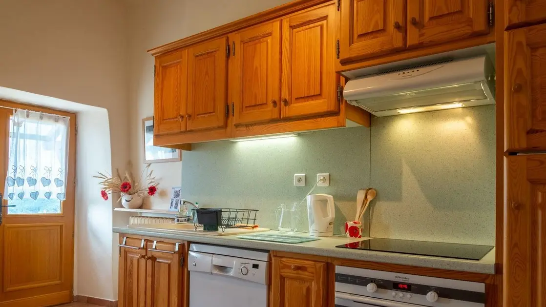 Cuisine, Gîte de la Vieille Ecole au Bruel, Gorges du Tarn