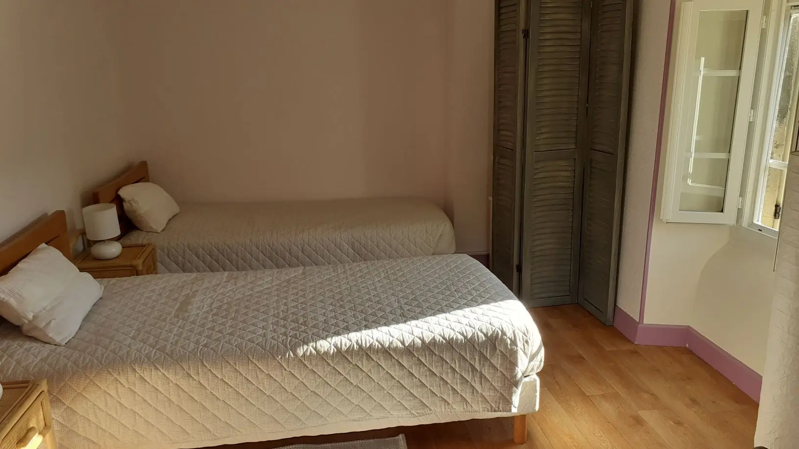 chambre 2 lits en 90