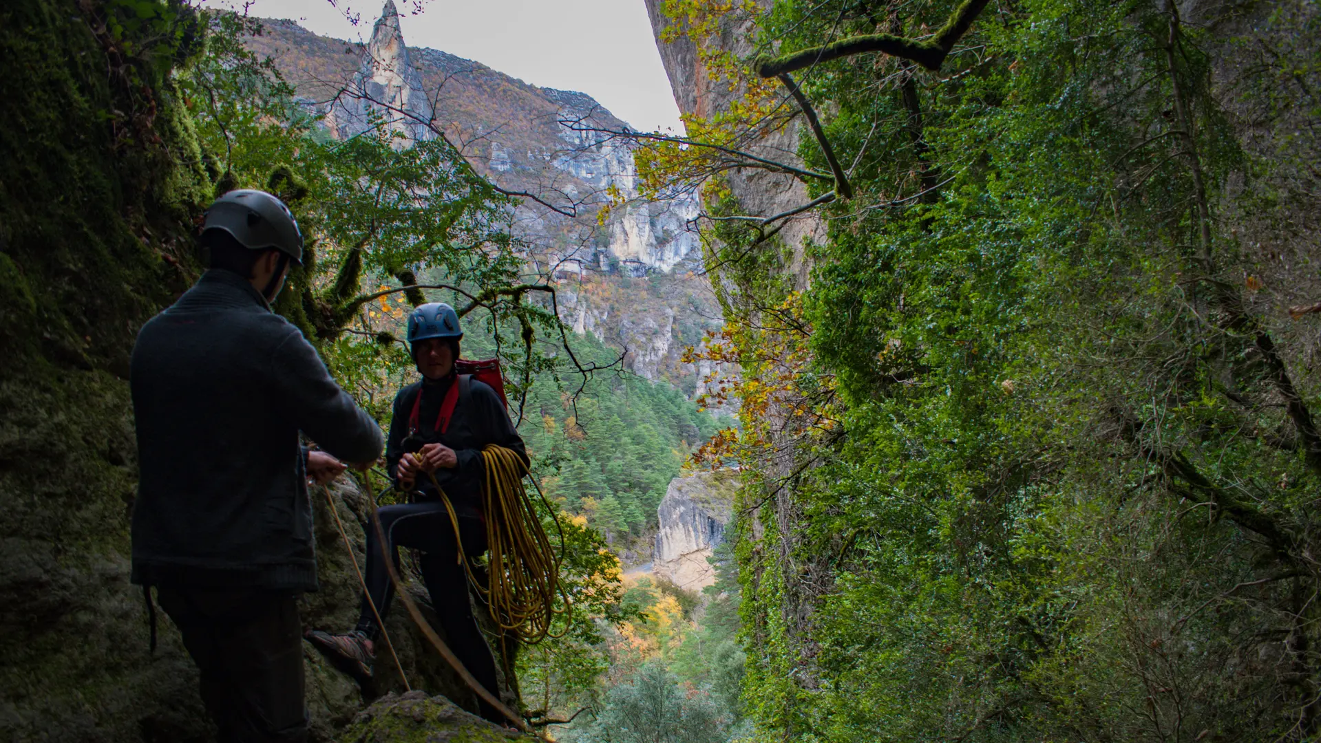 Ravine entre clair et obscur...