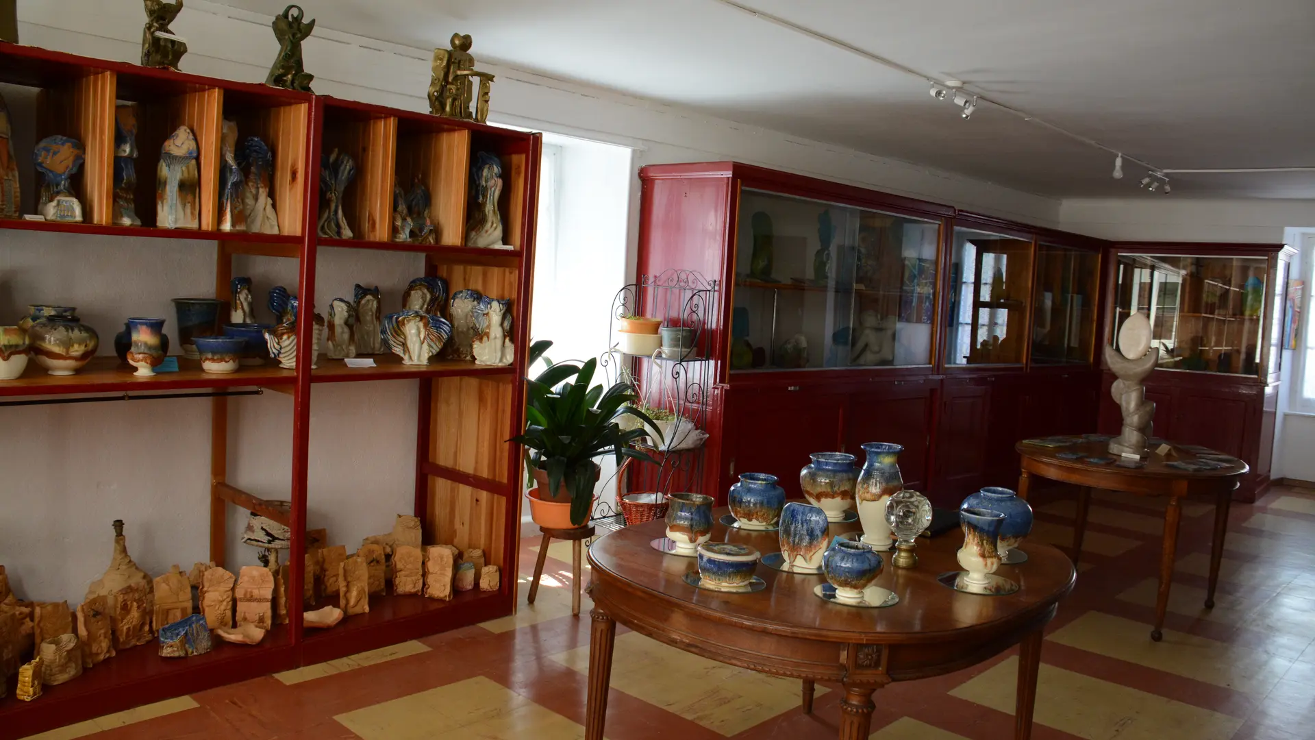 Salle du verre et de la céramique