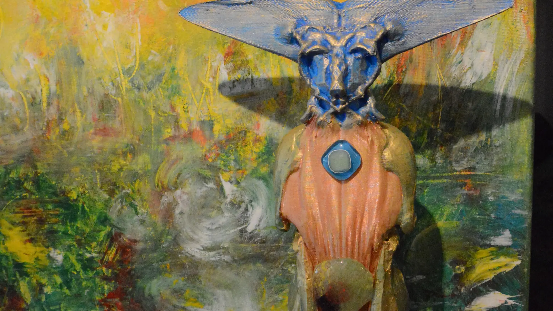 Calum, personnage 3D du roman graphique