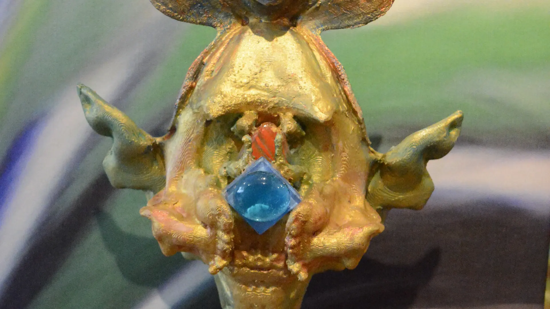 Michidia, personnage 3D du roman graphique