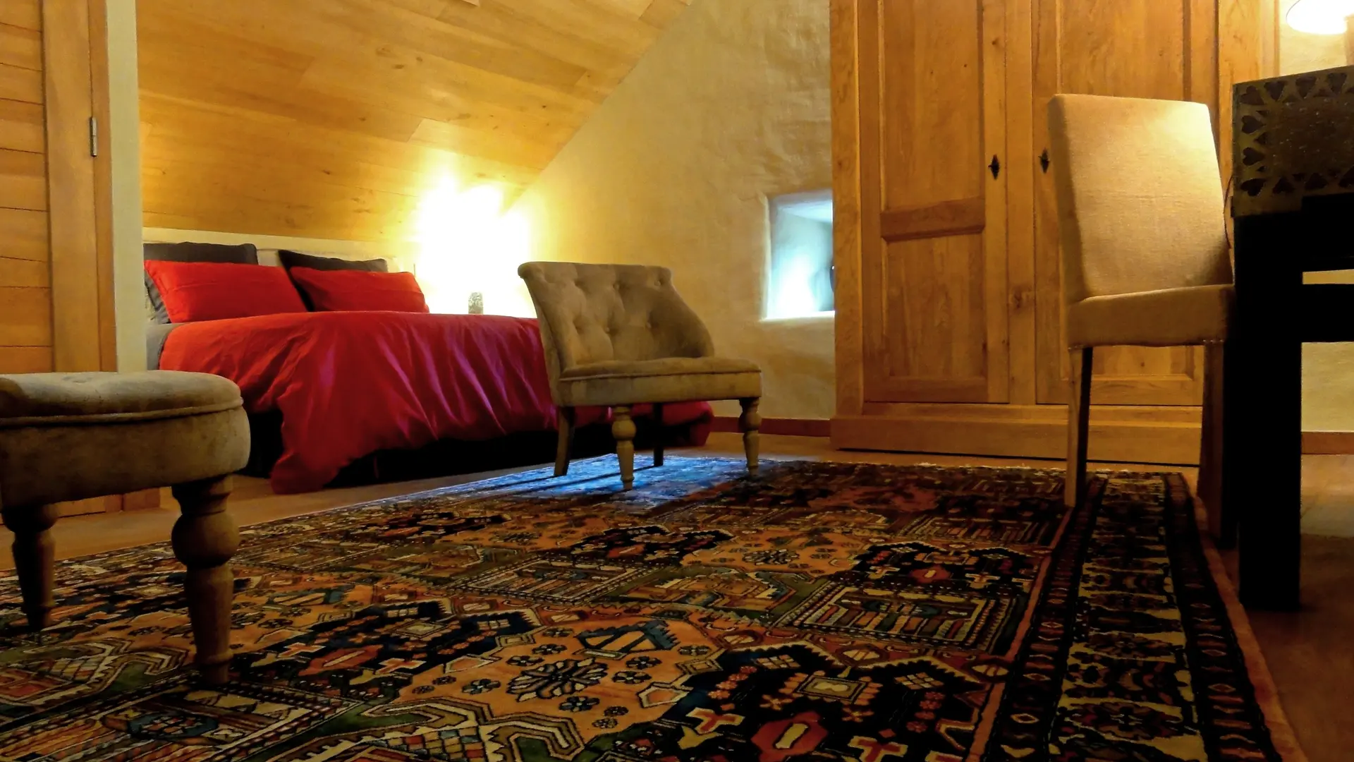 Asphodèle: les chambres