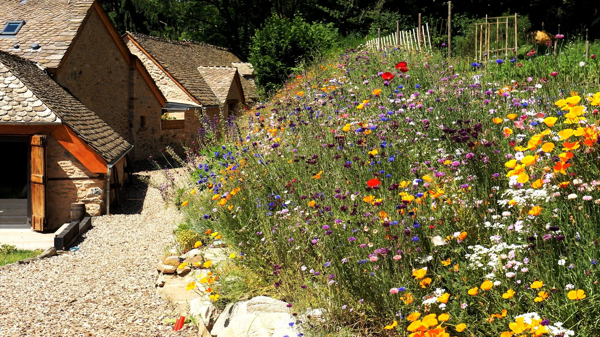 le Hameau au fil des saison