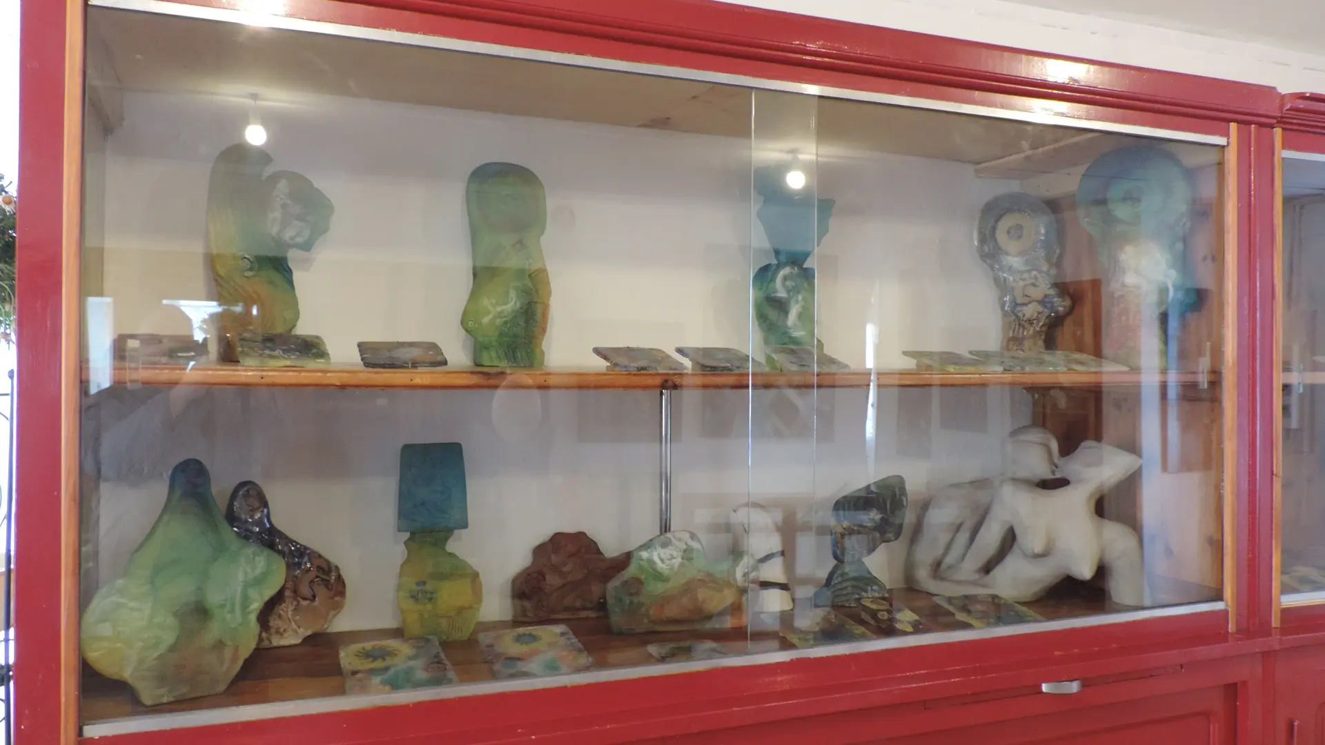 Les pâtes de verre en cristal création Joseph ANGILELLA-AUQUIER