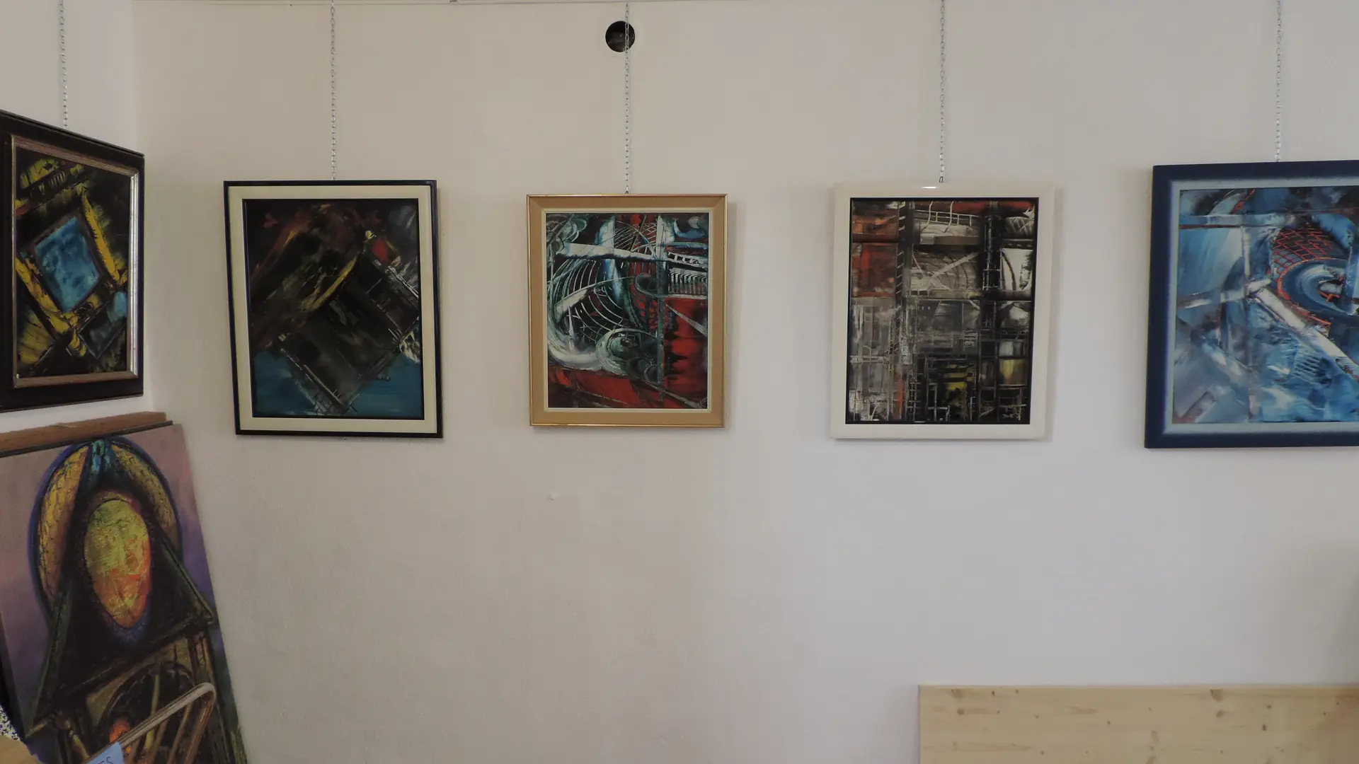 Huiles de Joseph ANGILELLA-AUQUIER des années 70