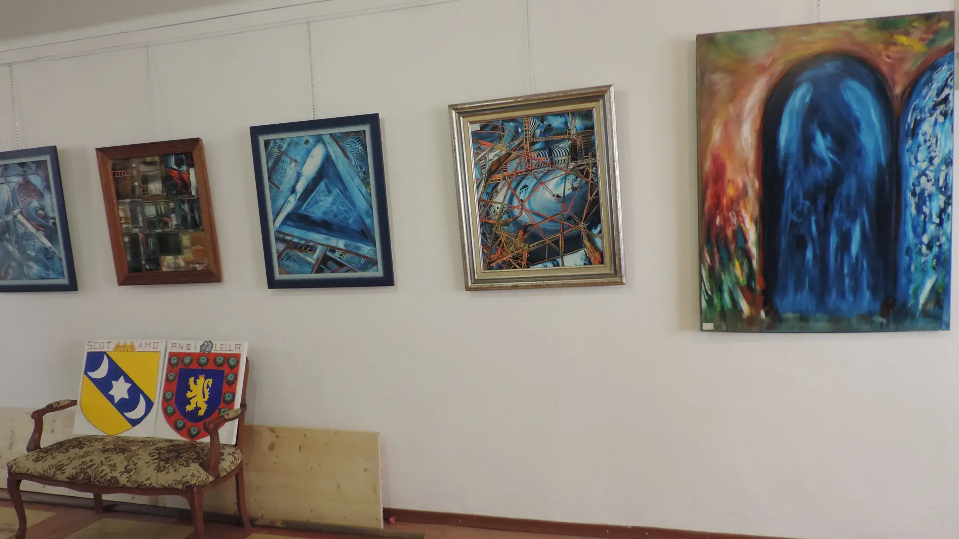 Huiles de Joseph ANGILELLA- AUQUIER des années 70 et 2009