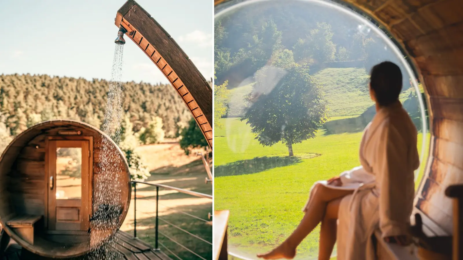 Espace bien-être : Sauna bulle