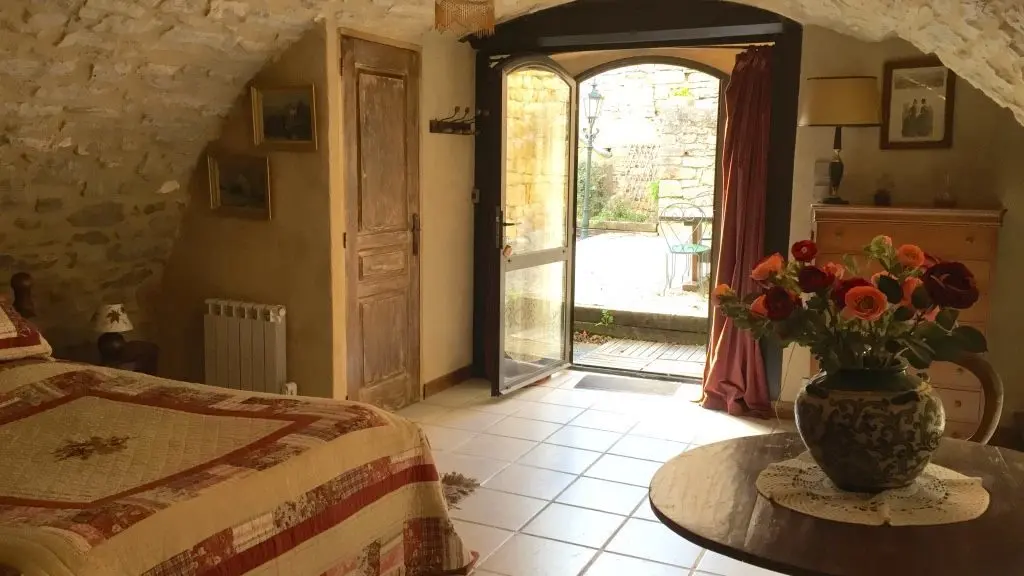 LEdS - Gîte Causses - la chambre