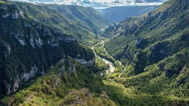 vue du point sublime sur le tarn