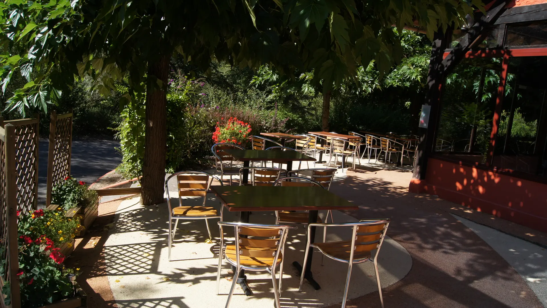 Terrasse du snack/bar