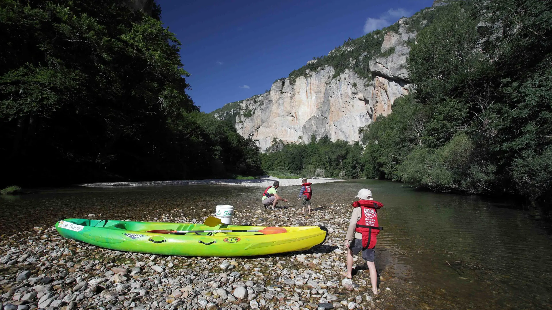 canoe gorges du tarn