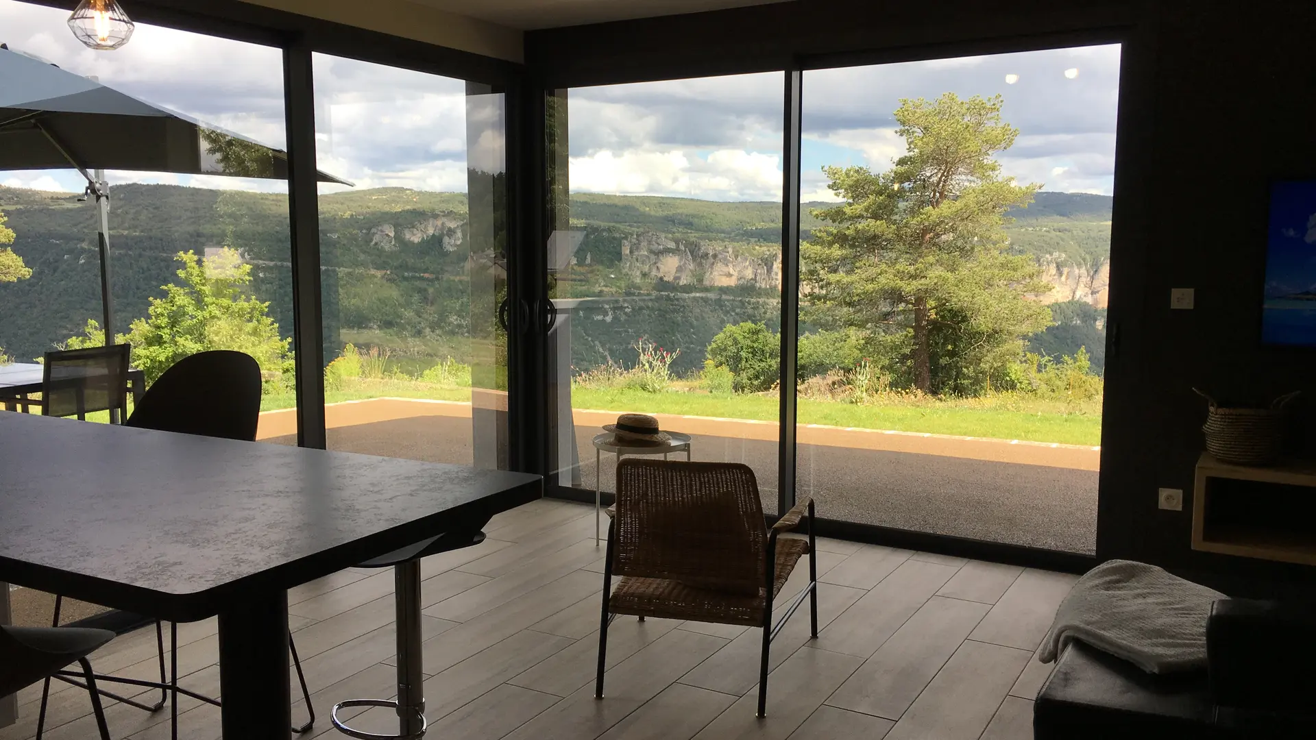 Vue sur les Gorges du Tarn  - Le Balcon des Gorges