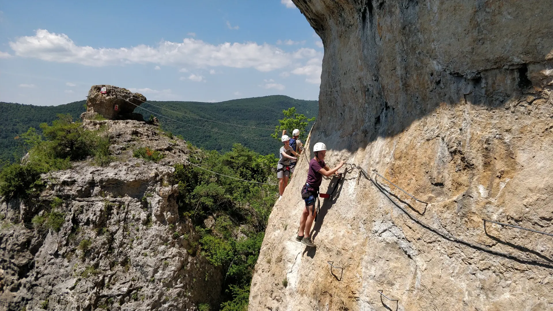 Via ferrata du Liaucous - La Belle Cordée