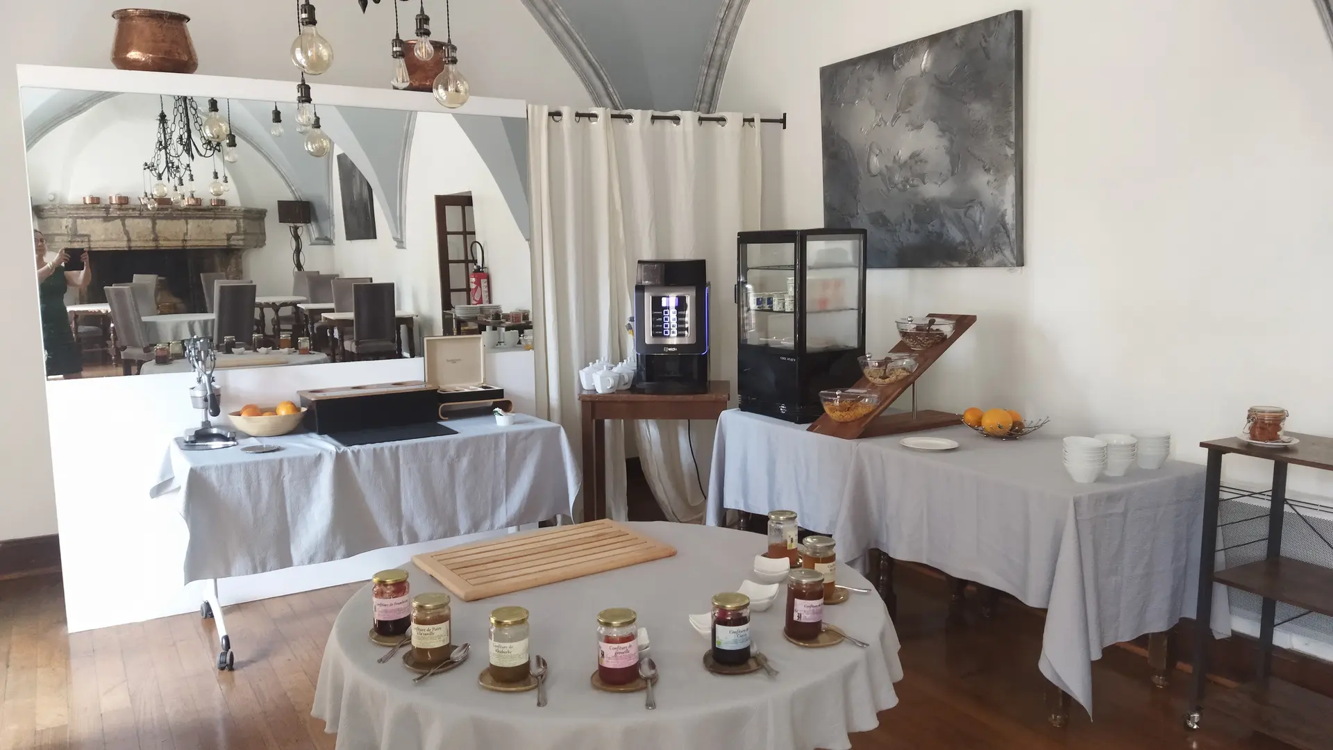 Buffet petit déjeuner