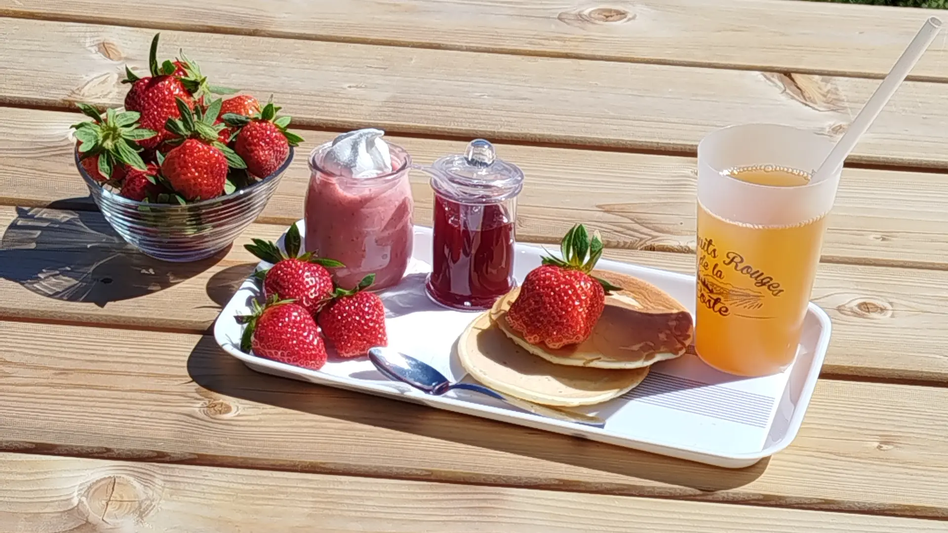 Goûter en extérieur