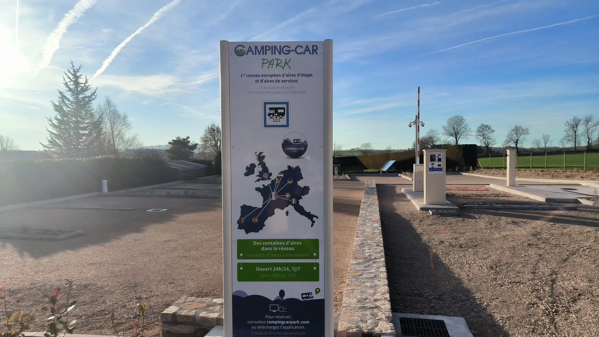 Aire de camping car Le Massegros