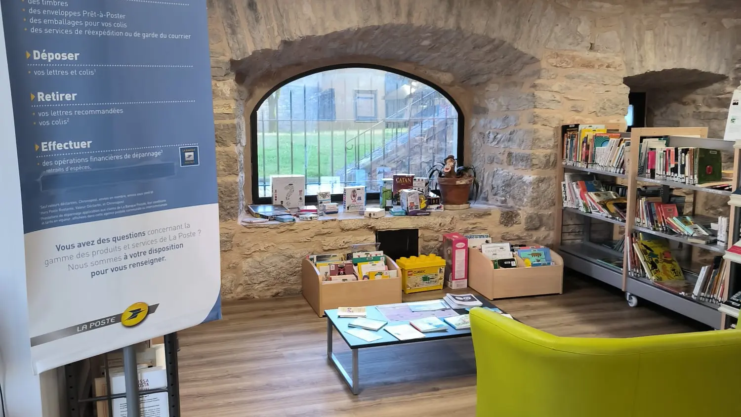 Bibliothèque pour tous.