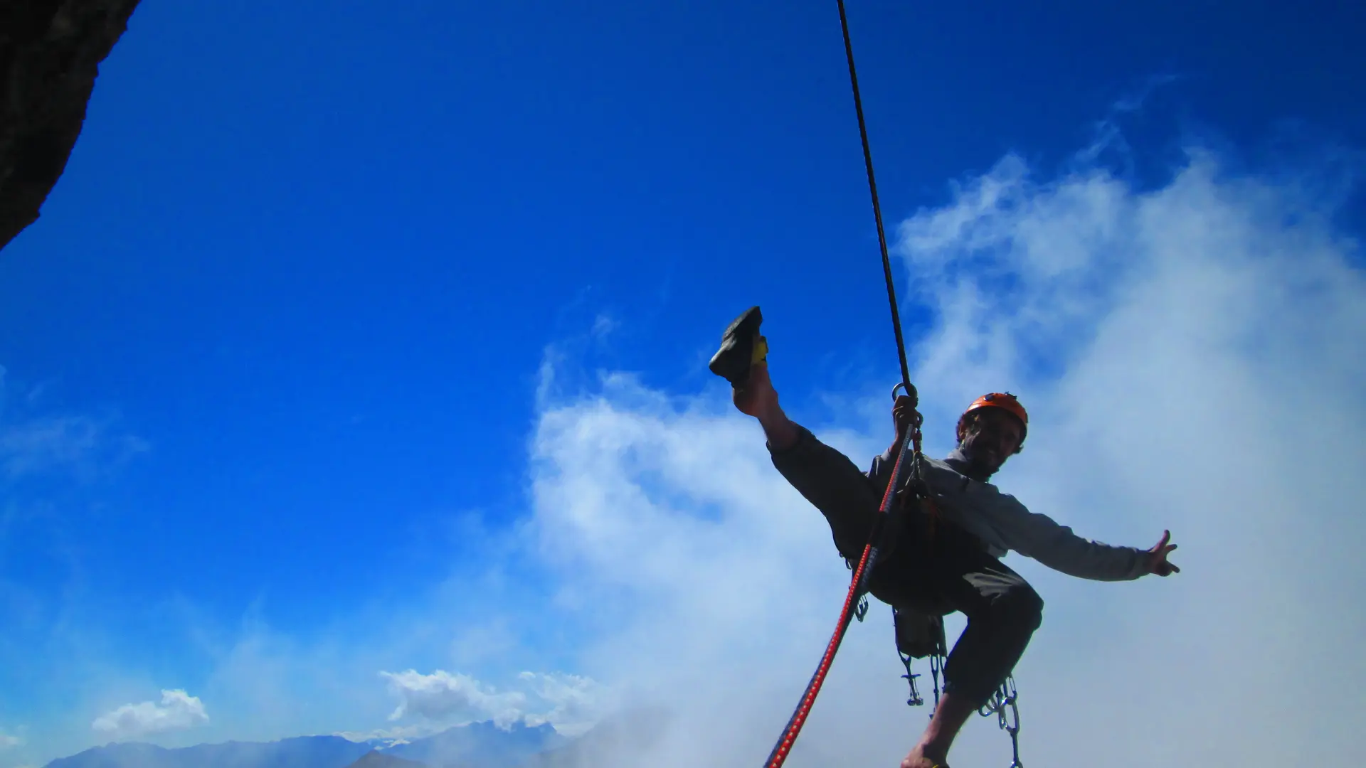 Activité escalade (grande voie)