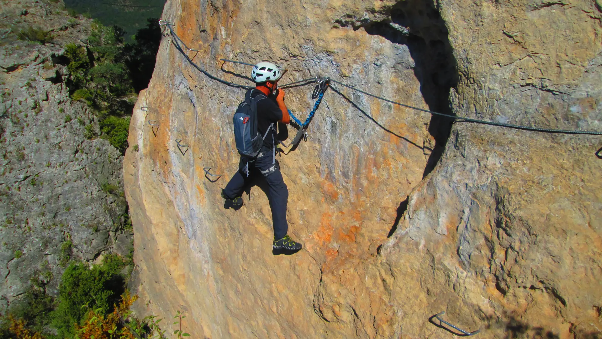 Activité via ferrata