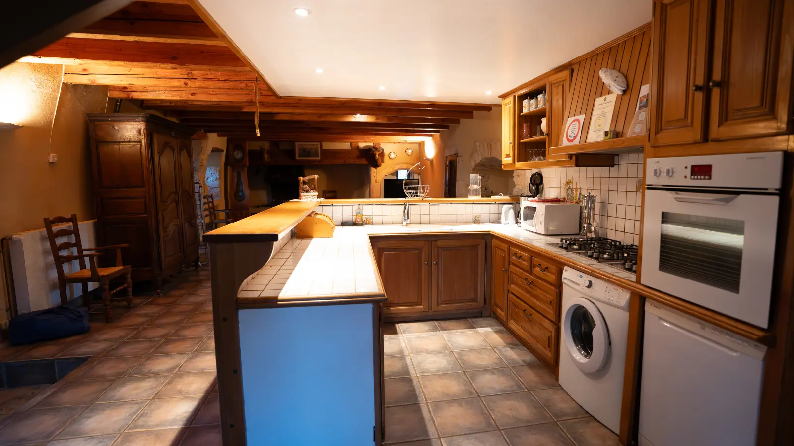 Pièce à vivre - Maison Caussenarde