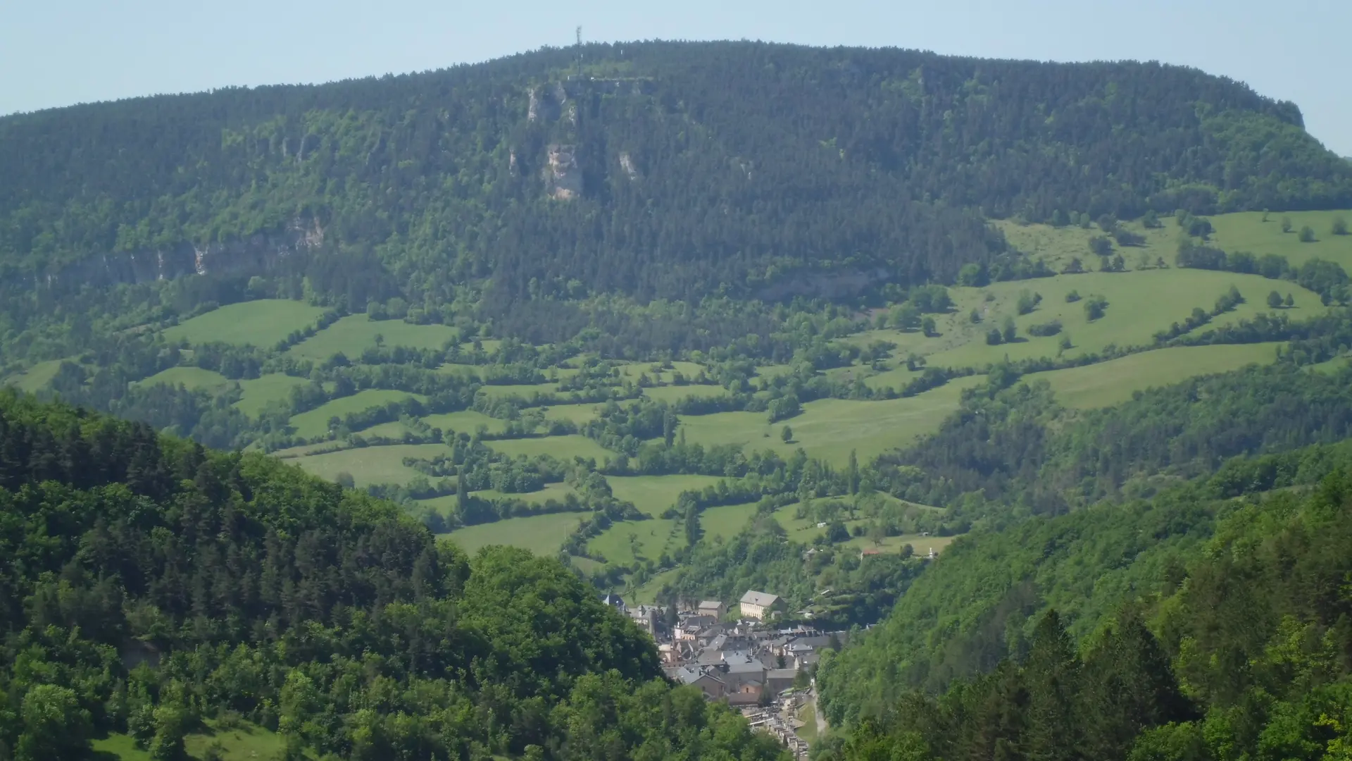 La Vue sur La Canourgue