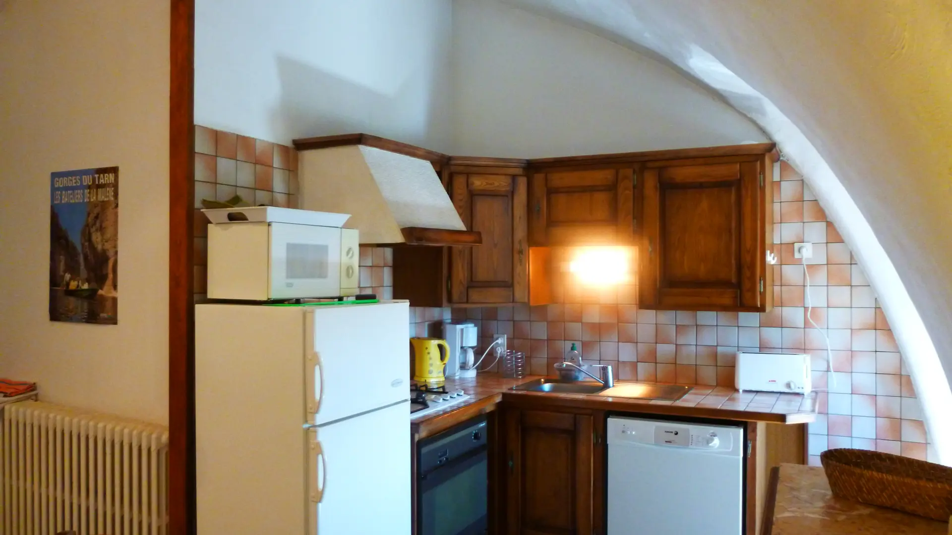 La Planquette, Gîtes de Combelasais - Cuisine