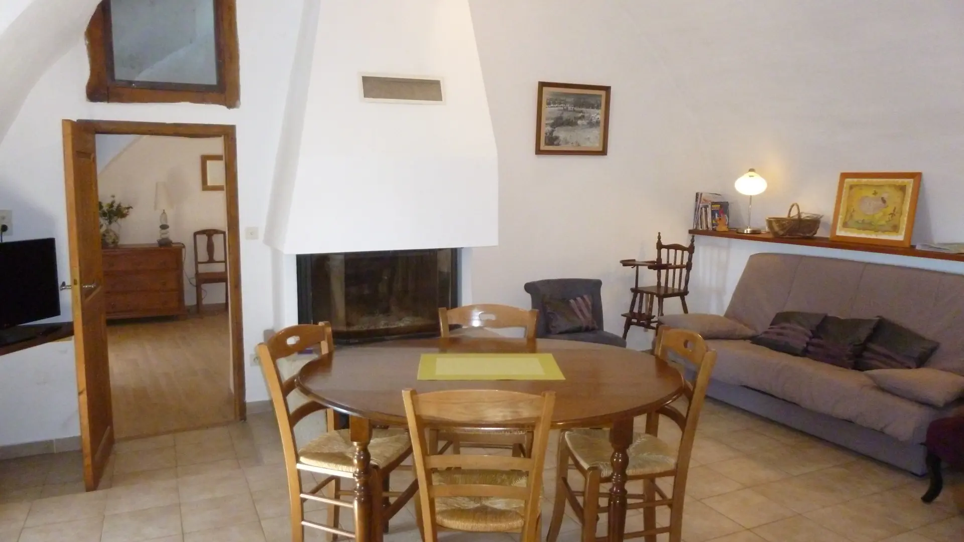 La Planquette, Gîtes de Combelasais - Séjour