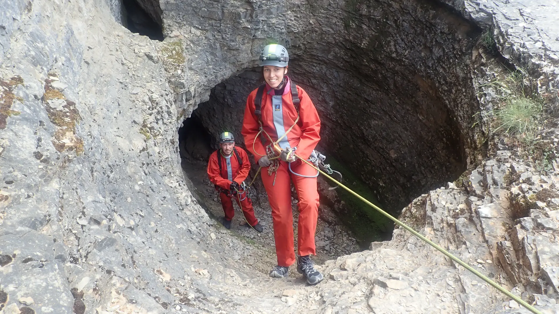 Technique de descente sur corde