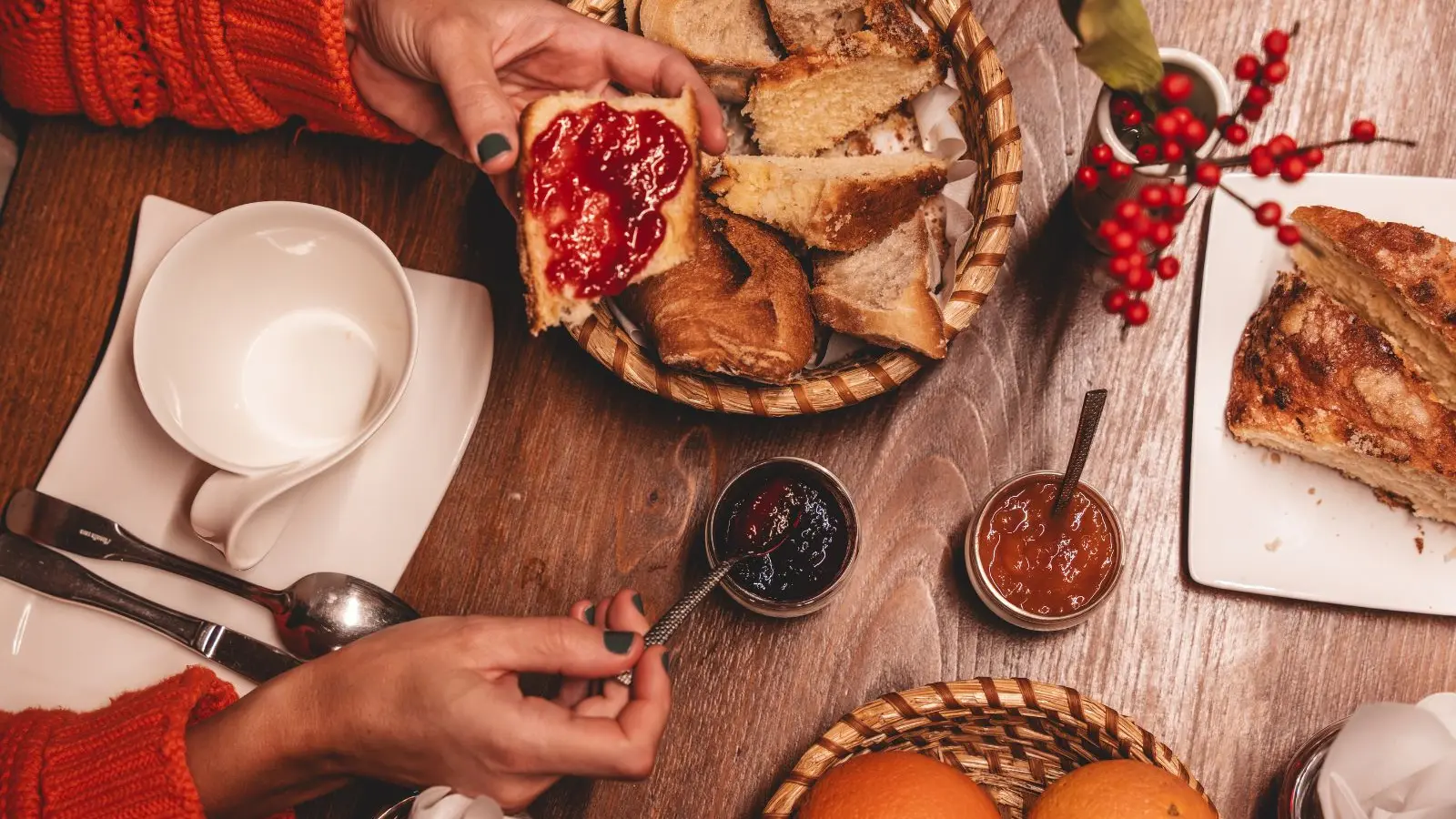 Petit déjeuner à la française