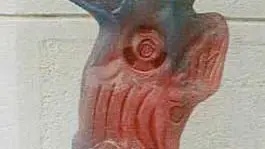 Pâte de verre de cristal 1990 Joseph ANGILELLA, maître verrier