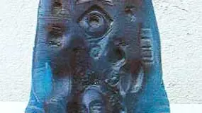 Pâte de verre de cristal 1990 oseph ANGILELLA, maître verrier 1990