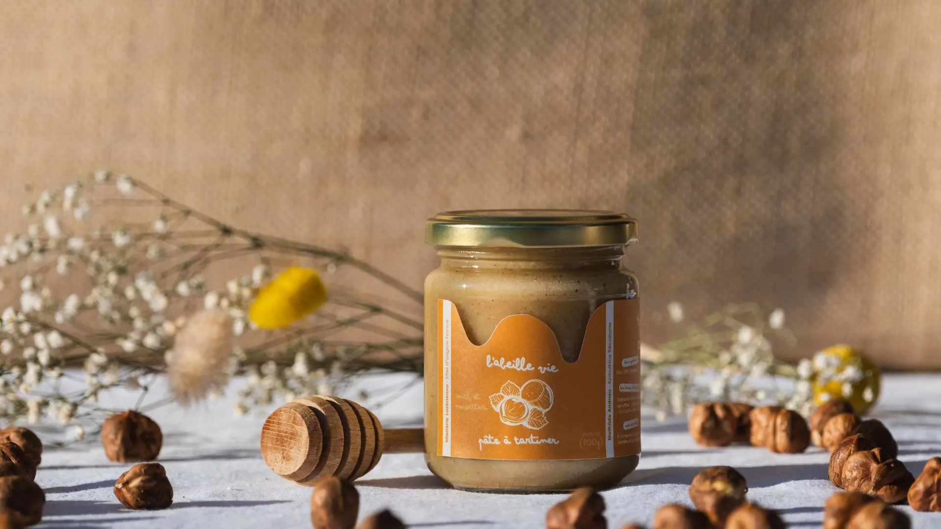 Pâte à tartiner - Miel et Noisettes