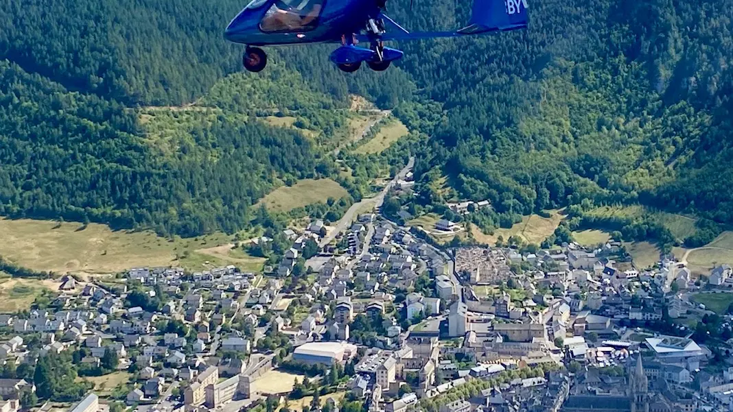 Ulm Lozere, autogire, Magni M24 Plus, ansaldo, mende