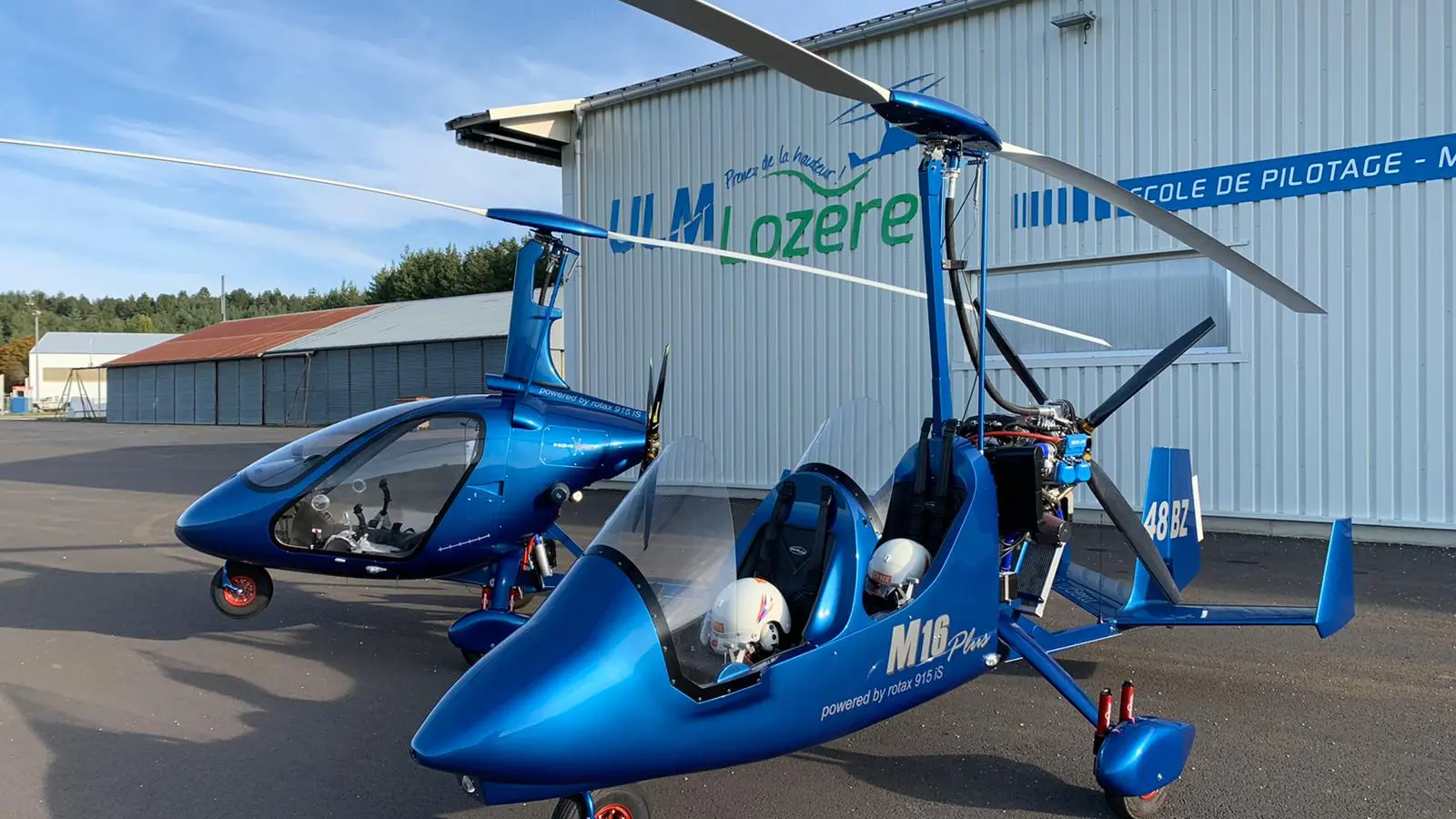 Ulm Lozere, autogire, mende,ansaldo